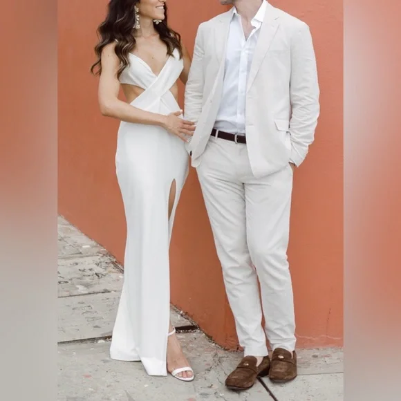 Alamour The Label | Dresses | White Cutouts Maxi Dress For Brides Bridal Partengagement Parties Cocktails | Poshmark Alamour The Label | Dresses | White Cutouts Maxi Dress For Brides Bridal Partengagement Parties Cocktails | Poshmark